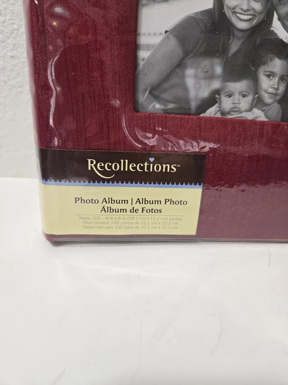Recollections Burgundy Photo Album with Window